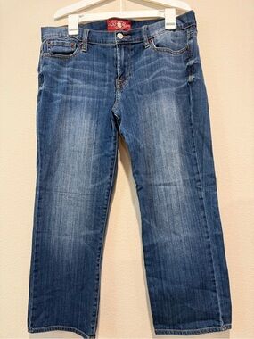 Lucky Brand Medium Blue Sweet’N Crop Jeans